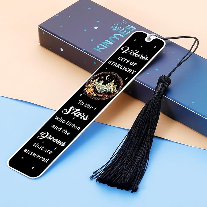 Velaris Merch, Dark Romance Merch, Book Lover Gifts for Women, Bookworms, Nerds, Readers, Christmas Birthday Book Club Gifts for Women Men, Book Marks for Reading Women