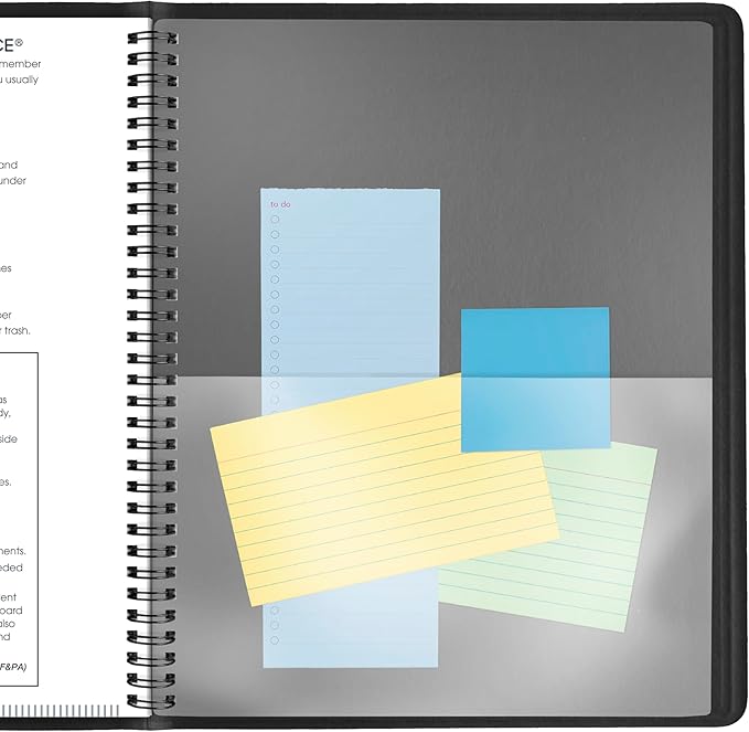AT-A-GLANCE 2026 Planner, Monthly, 15-Month, 9" x 11", Large, Black (702600526)