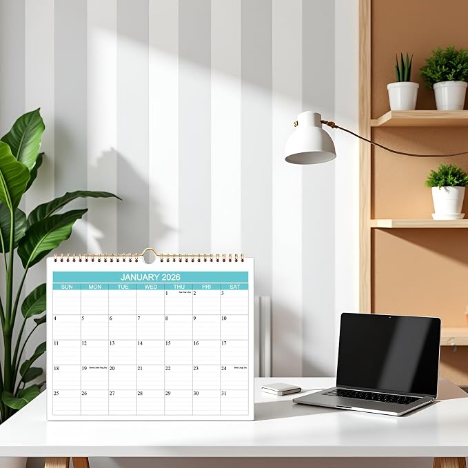 Calendar 2026-2027 - Wall Calendar Runs from Apr 2026 to June 2027-15 Monthly Calendar with Thick Paper for Planning and Organizing for Home or Office, Calender Planner, 8.5 x 11 In 2026 27 Calendars