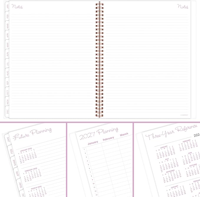 Mead Cambridge 2027 Planner, Weekly & Monthly, 8.5" x 11", Mina (1134-905-27)