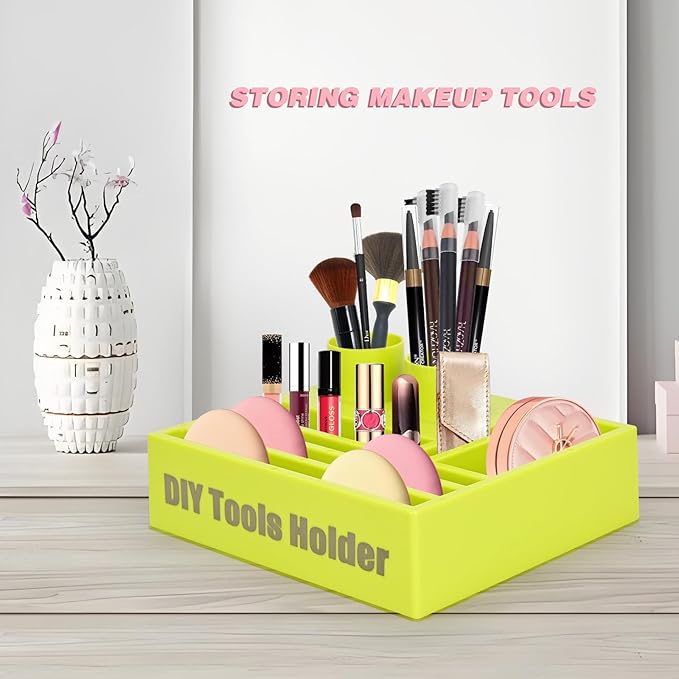 EHDIS Multipurpose Caddy Organizer 2PCS Desk Organizers DIY Tool Holder for Vinyl Wrap Kit, Home Office Supplies, Art Supplies, Make-up & Kitchen Use