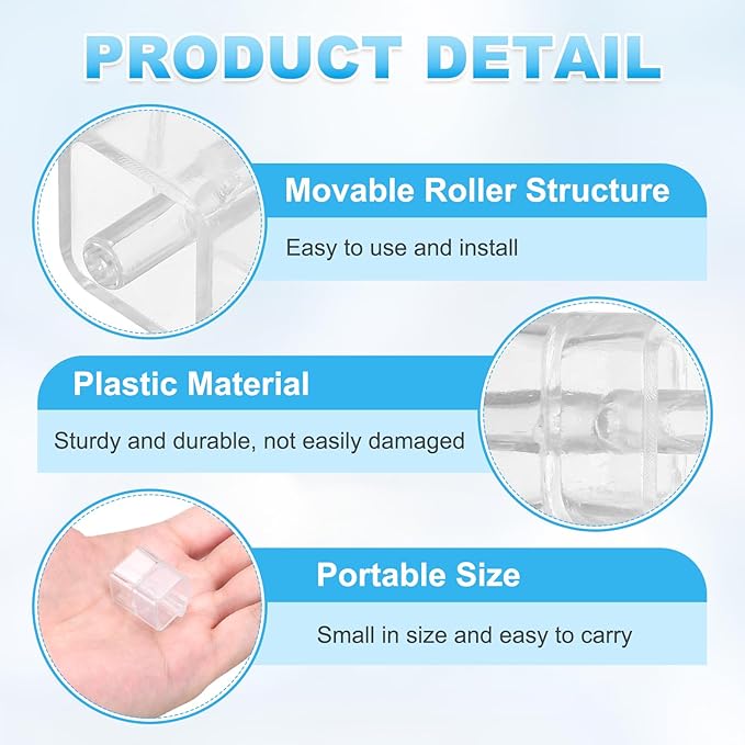 PATIKIL 2 Set Tape Dispenser Core and Blade, Replacement Core and Replacement Blade for 8808/8809 Tape Dispenser for Home Office Warehouse Wrapping Packaging Mailing Shipping