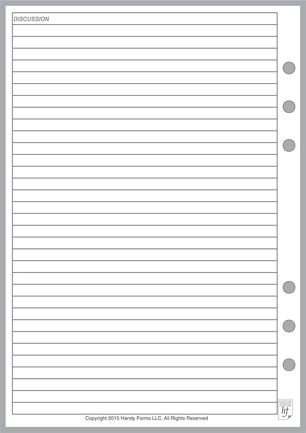 A5 Size Meeting Manager, Sized and Punched for 6-Ring A5 Notebooks by Filofax, LV (GM), Kikki K, TMI, and Others. Sheet Size 5.83" x 8.27" (148mm x 210mm)
