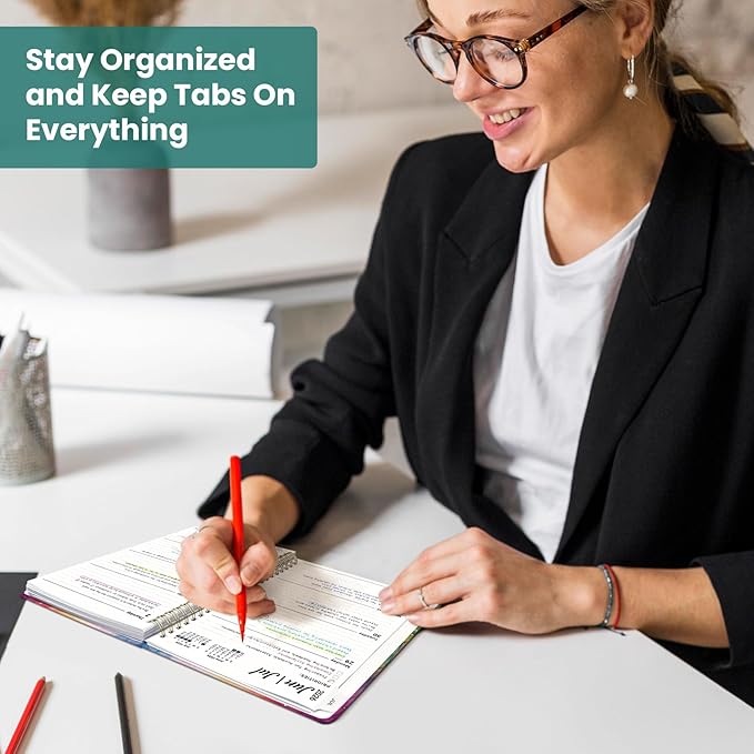 Planner 2026-2027, Monthly and Weekly Academic Planner July 2026 - June 2027, Hardcover Student Teacher Planning Agenda Calendar Book with Tabs, Perfect for Office School Supplies, A5 (6.3" x 8.5") - Mystic Forest
