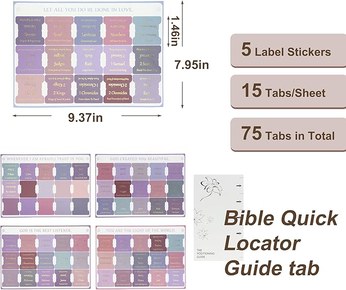 GUEER Bible Cover for Women, Bible Holder, Bible Cover Carrier Carrying Organizer Bag, God is Within Her She Will Not Fall, Zipper and Pockets for Standard Size Bible, Gift for Women（hengban）