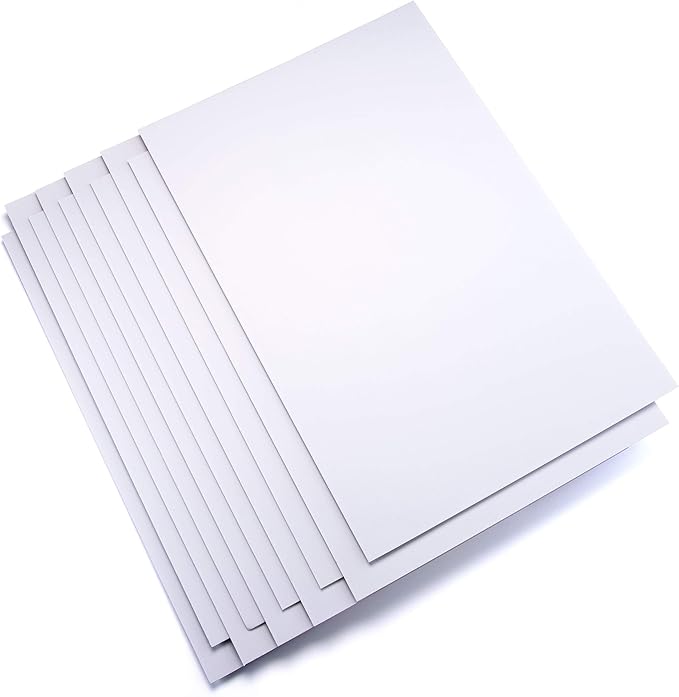 Royal and Langnickel 20 X 30" Double-Sided White Foam Board, 10 Sheets