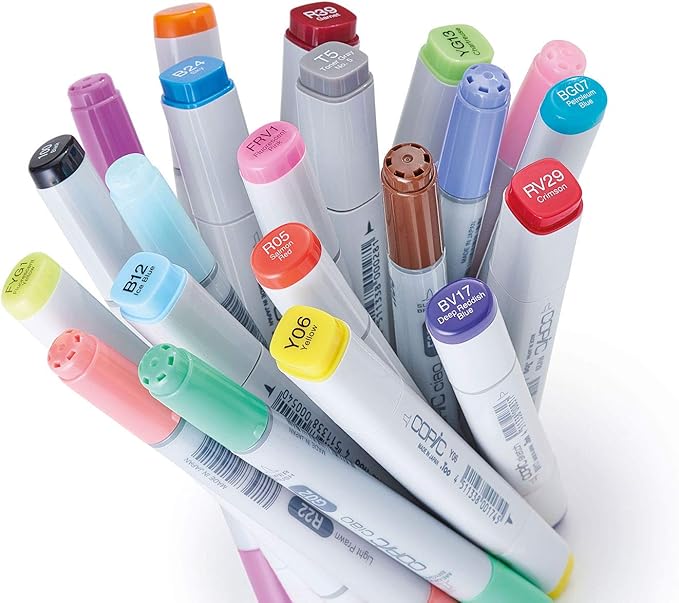 Copic Markers G02 Ciao with Replaceable Nib, Spectrum Green