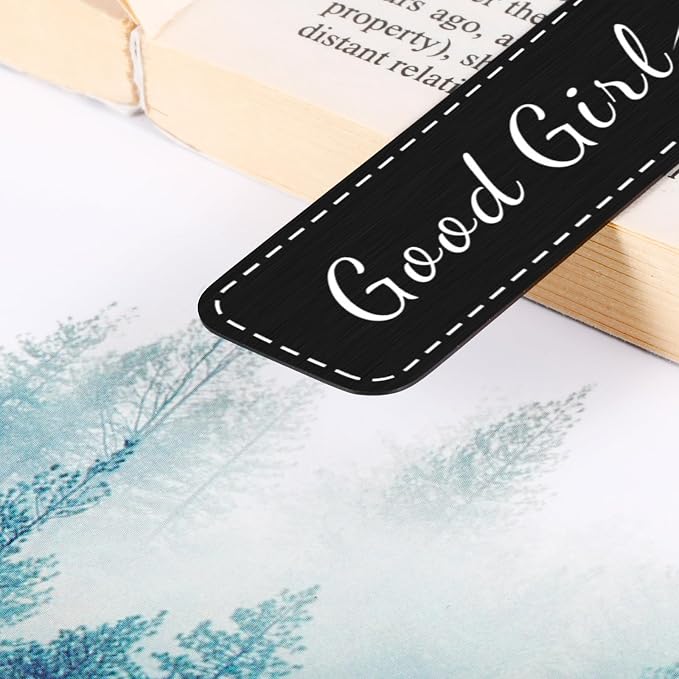 Dark Romance Gifts Smutty Bookmarks for Reading Women Spicy, Smutty Book Lover Gifts for Female Friends, Bookish Items Smutty Gifts for Reader Adults Good Girl Bookmark