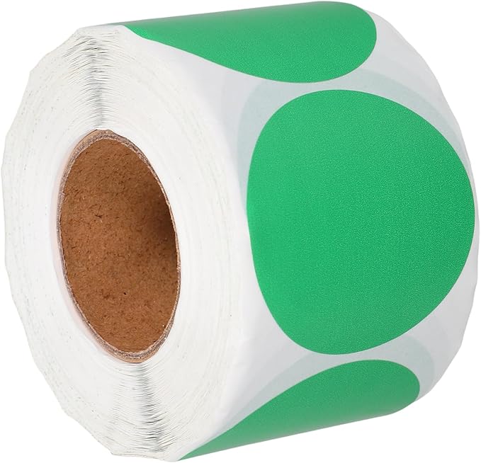 KALLORY 3rolls Printable Sticker Labels Self-Adhesive Thermal Printer Stickers Labels Inventory Organizing and to Use and Printing