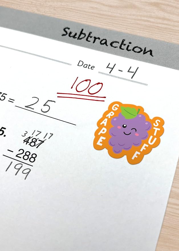 Teacher Created Resources Grape Smelly Stickers (TCR9448)