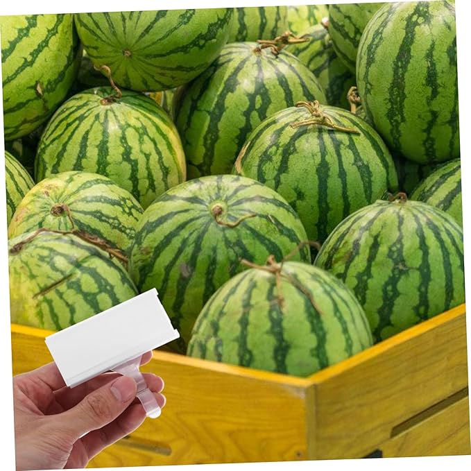 20pcs Plastic Wire Shelf Label Holders for Supermarket Convenience Stores Easy Install Wire Tags Retail Display