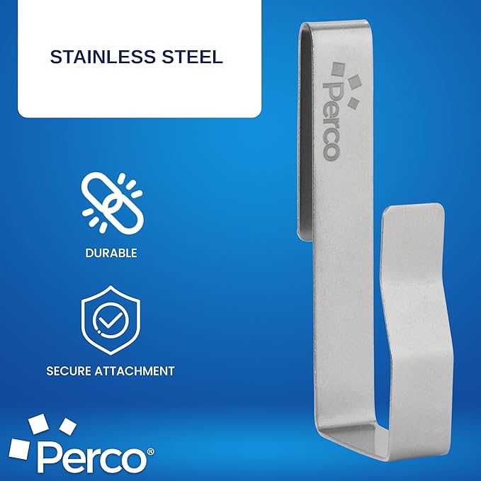 Perco Pro 1-Line Date Gun with Labels Kit - Includes 1-Line 8-Characters Date Labeler Gun, 10,000 Blank White Labels, a Label Scraper & a Pre-Loaded Ink Roll Bundled Labeler Gun Clip