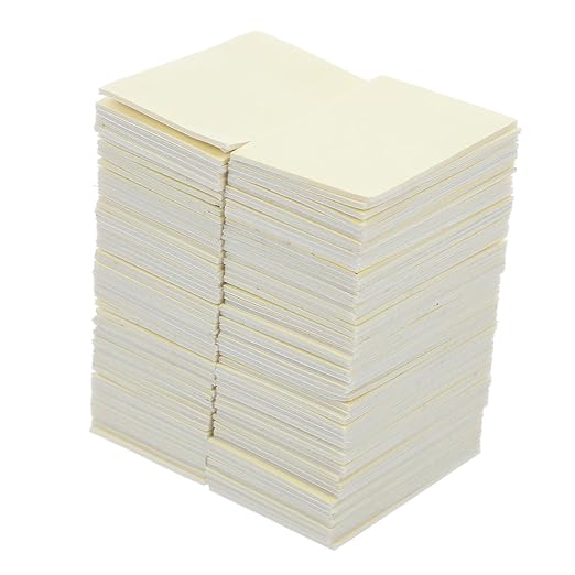 PRETYZOOM 100pcs No Traces Adhesive Sticker Double Sided Tape for Craft Mirror Adhesive Double Sided for Wall