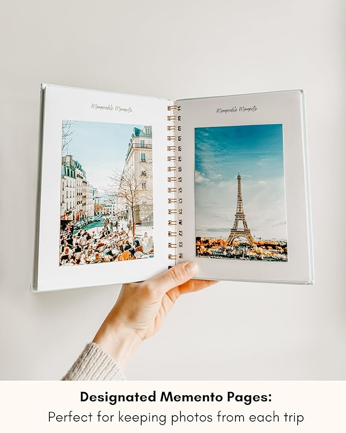 Lamare Travel Journal for Women – Travel Notebook, Adventure Journal & Vacation Planner – Great Traveler Gifts for Women & Couples
