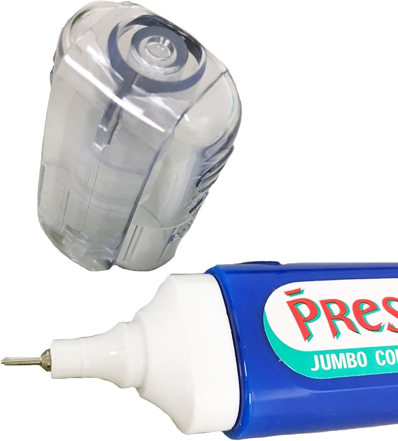 Presto! Multipurpose Correction Pen, 12 ml, White, Sold as Pack of 3