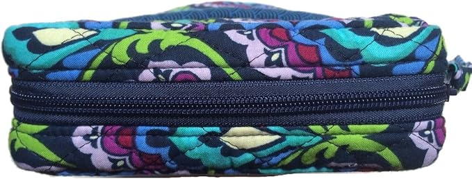 DIWI Quilted Bible Cover Large Sizes 10 X 7 X 2.75 Inches Good Book Case (L, C1 Peacock Garden)