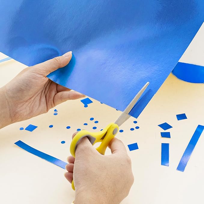 BAZIC Products Poster Board Metallic Blue 22" x 28" 25 Sheets