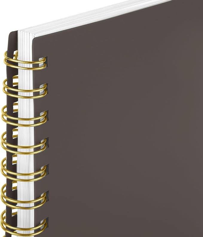 Mead Planner 2026-2027 Weekly & Monthly Academic 15-Month April-June, 8.5" x 11", Ground Coffee (CAW62004)