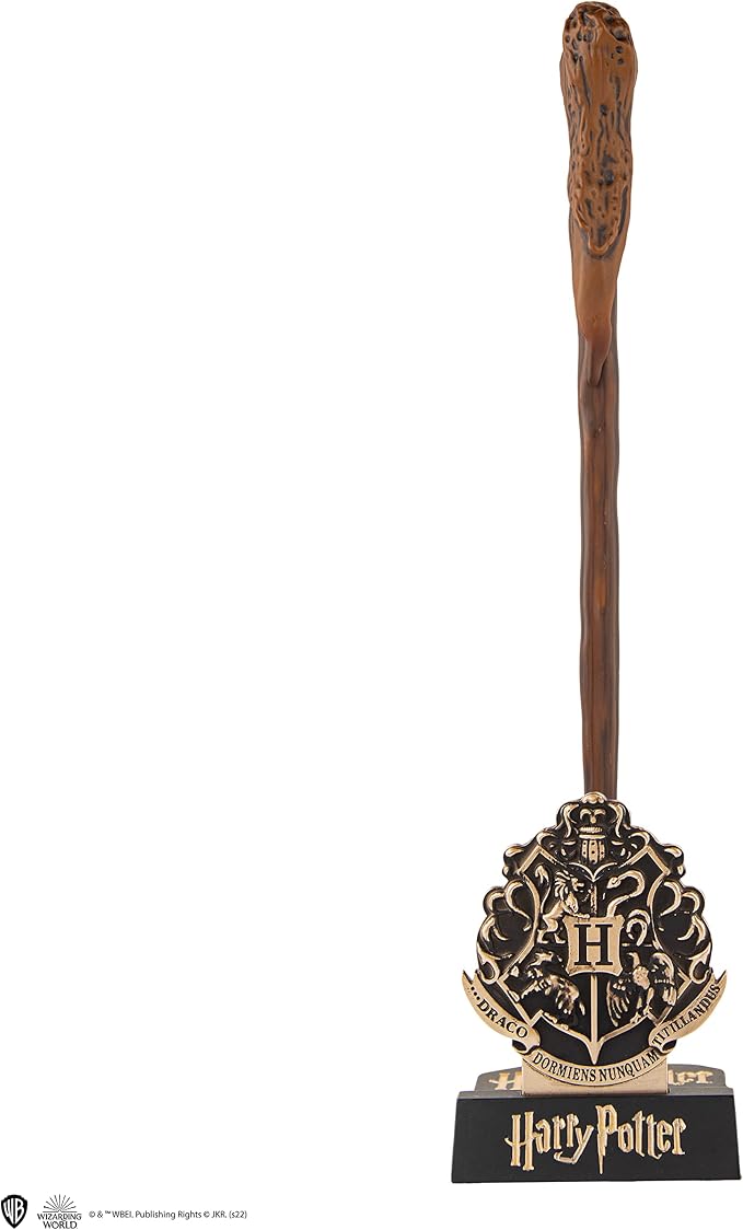 Cinereplicas Harry Potter - Wand Pen with Base and Lenticular Bookmark - Official License (Ron Weasley)