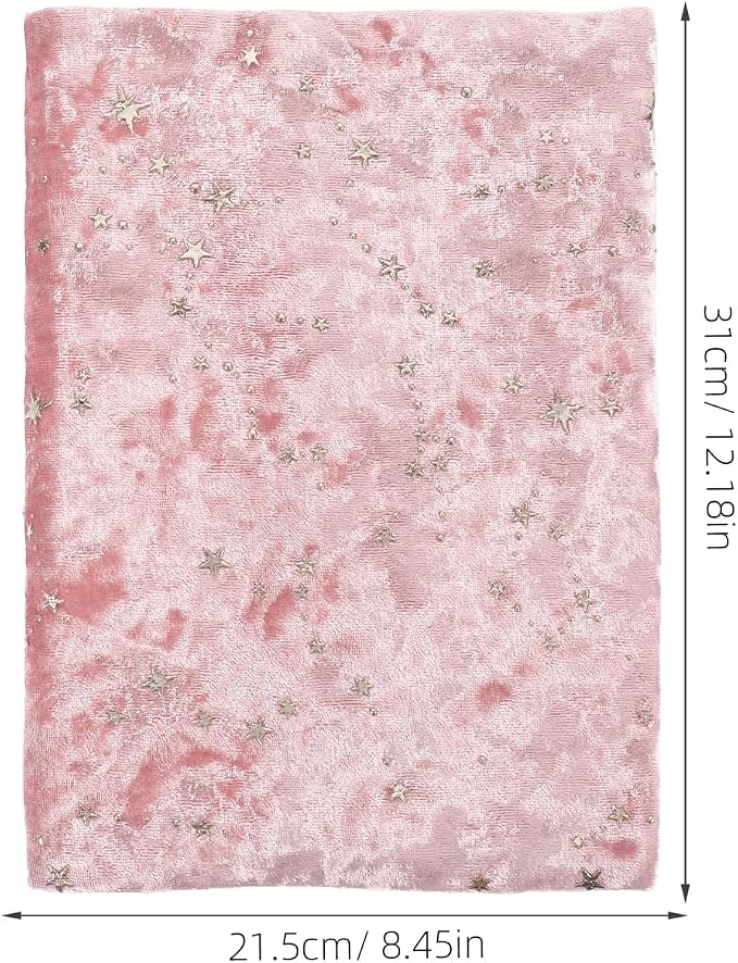 Adjustable Book Cover Sleeve for Hardcover Books - Soft Cloth Book Protector with Vintage - 8.27 X 6.3 Inch Jacket for Notebooks Journals Bibles Office and School Use