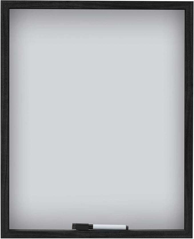 MIKASA White Board with Dry Erase Pen, Gray