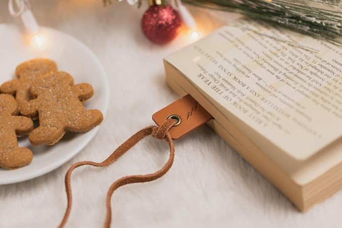 Engraved Leather Bookmark - Every Adventure We Take is Just Another Chapter Mountain Symbol, Gift for Couples Boyfriend Girlfriend 3rd Year Anniversary Husband Wife Book Lover