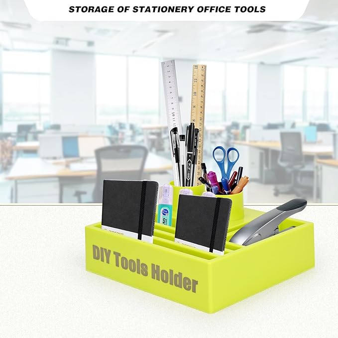 EHDIS Multipurpose Caddy Organizer 2PCS Desk Organizers DIY Tool Holder for Vinyl Wrap Kit, Home Office Supplies, Art Supplies, Make-up & Kitchen Use