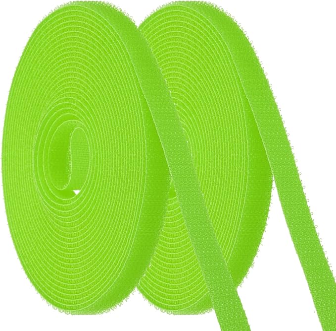 PATIKIL Carpet Marker Strips 0.4 Inch x 16.4 Ft, 2 Roll Floor Markers Nylon Strip Floor Marking Tape for Classroom Rug Teacher Supplies, Green