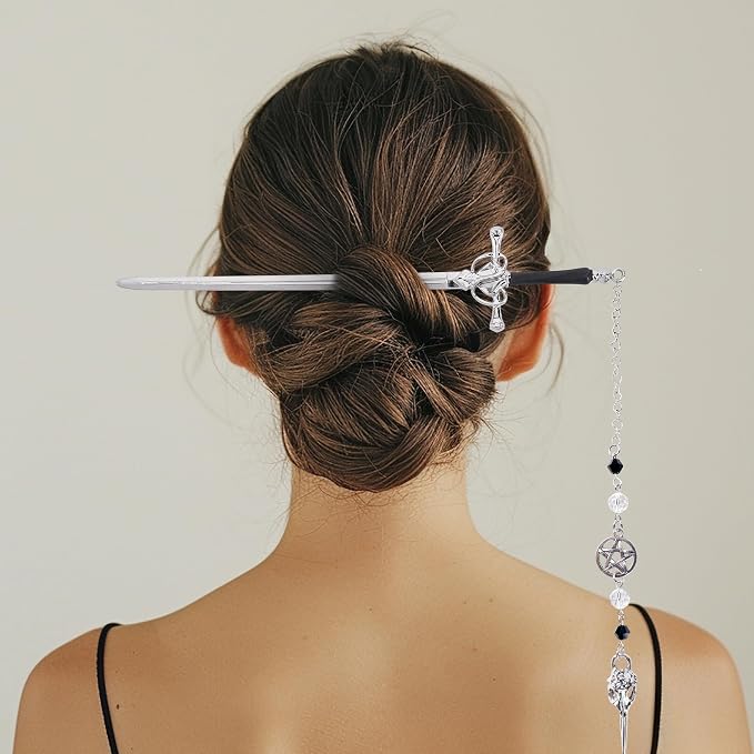 Halloween Gothic Sword Bookmark - Unique Crow Charm Metal Book Marks for Women Men Cool Page Mark Birthday Bookish Gifts School Reading Accessories for Students Teachers Lovers Readers