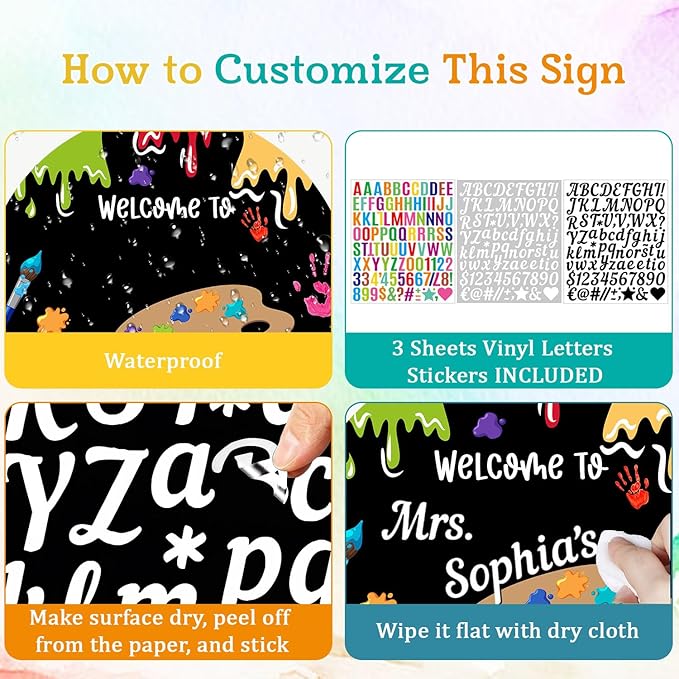 Custom Science Teacher Door Sign, Biology & Chemistry Bottle-Themed, Teacher Name Sign, Back to School Gift for Scientist Science Lover, STEM Lab Classroom Decor 12” Welcome School Supplies (Shaped)