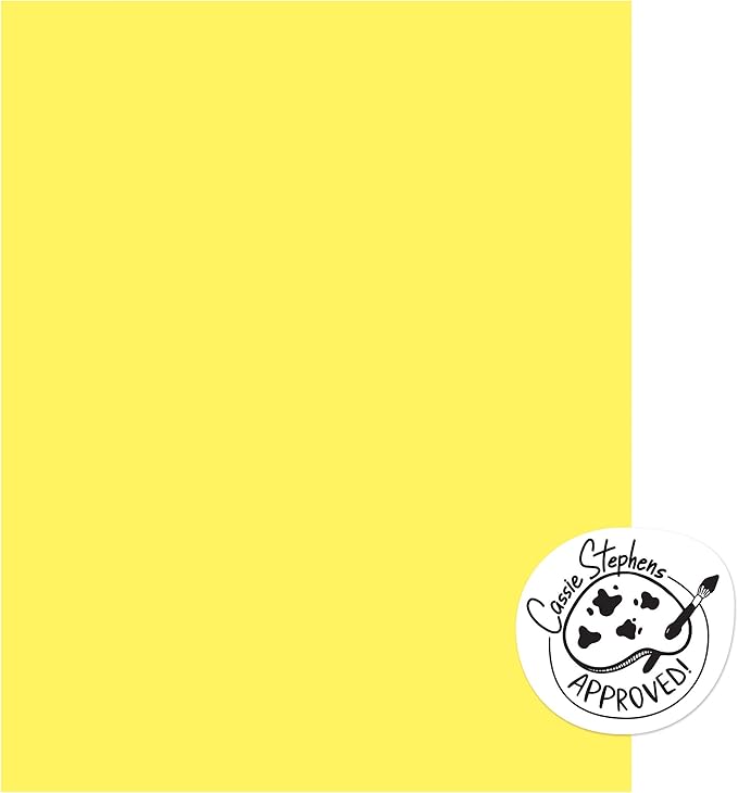 UCREATE Poster Board, Neon Lemon