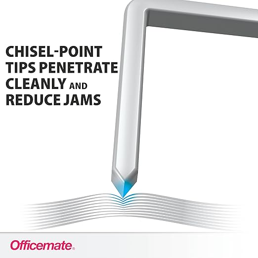 Officemate OIC Standard Chisel Point Staples