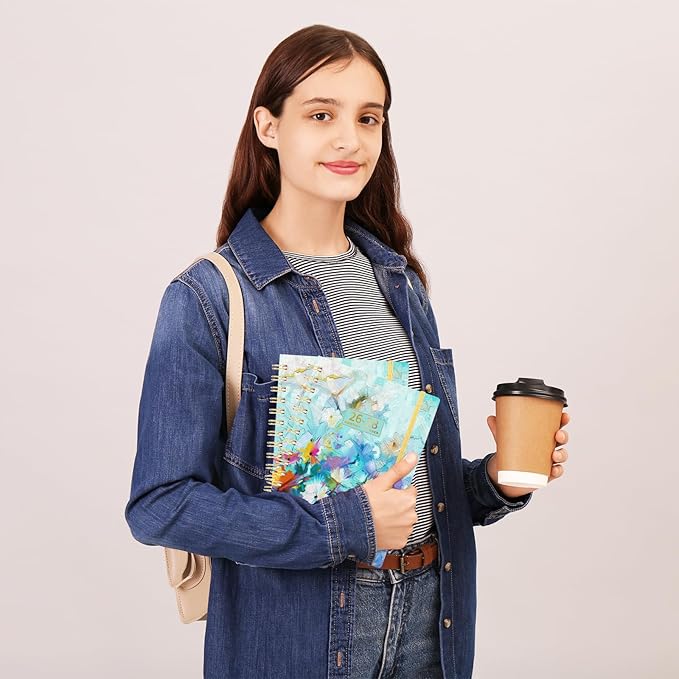 2026-2028 Monthly Planner/Calendar - 3 Year Monthly Planner 2026-2028, January 2026 - December 2028, 6.3" x 8.4", 36-Month Calendar with Tabs, 29 Notes Pages, Hardcover, Inner Pocket - Oil Painting