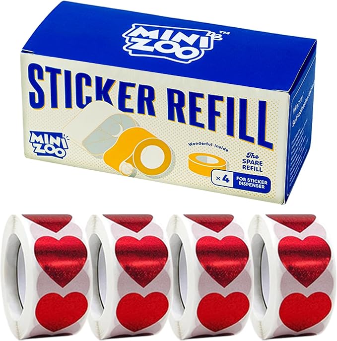 1500 Pcs 1.0Inch Heart Stickers for Kids Reward,Behavior Chart,School Classroom Student Teacher Supplies Gift