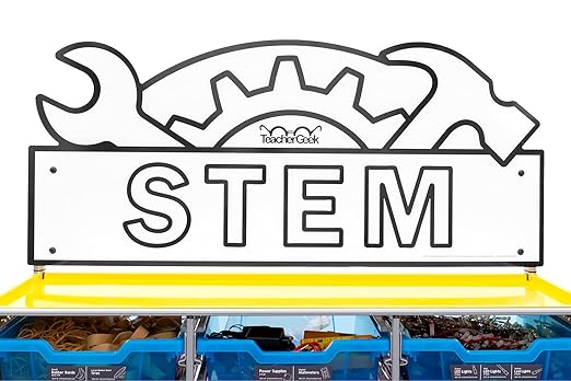 Maker Cart 2.0; Portable Maker Space with Curriculum & Activities for Classrooms & Schools (Elementary, Middle, High); Teacher Designed Science, Engineering, STEM, STEAM, DIY, NGSS Projects