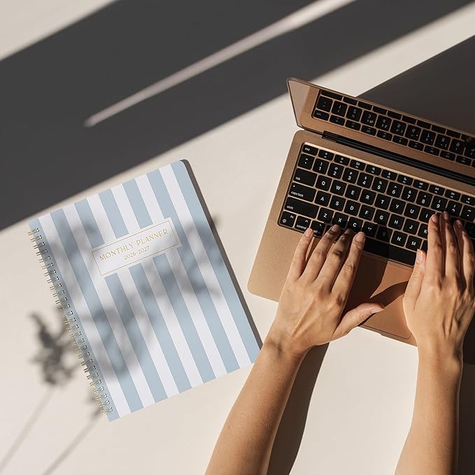 Beautiful 2026-2027 Monthly Planner - To Do List Notebook That Easily Organizes Your Tasks to Boost Productivity - Runs From January 2026 Until December 2027