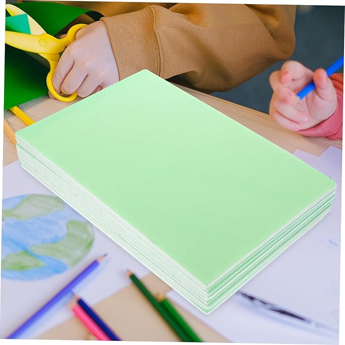 Gadpiparty 10pcs Large Foam Boards Diy Blank Poster Boards Craft Foam for Handmade Projects Cosplay Props