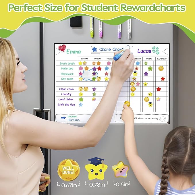 Reward Stickers for Kids Classroom - 4880 Teacher Stickers for Classroom Reward, Motivational for Students (Teacher Stickers)