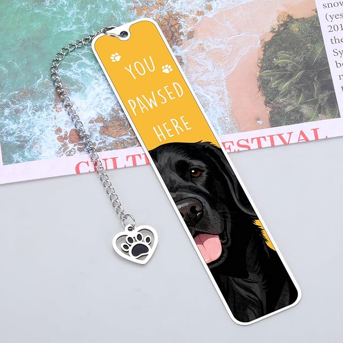 Black Lab Gifts for Women Men, Labrador Retriever Gifts Bookmark, Fathers Day Dog Dag Gift for Men, Gift for Labrador Dog Lovers Owners, Reading Accessories for Book Lover Nerd Kids Adults Readers
