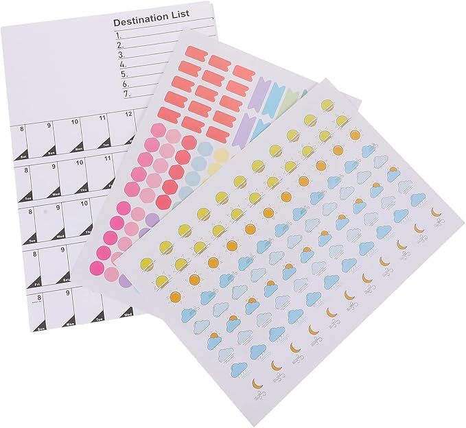 NUOBESTY 2022 Wall Calendar and Desktop Planner English Edition with Hanging Hook, Practical Monthly Organizer for Home and Office Use, Family Holiday Schedule Notepad Random Color