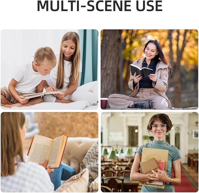 Custom Double-Sided Printed Wooden Bookmarks with 1 Photo & Text, Personalized Design Add Your Own Text/Photo/Logo, Diary Accessories Birthday Presents for Men Women Presents for Book Lovers