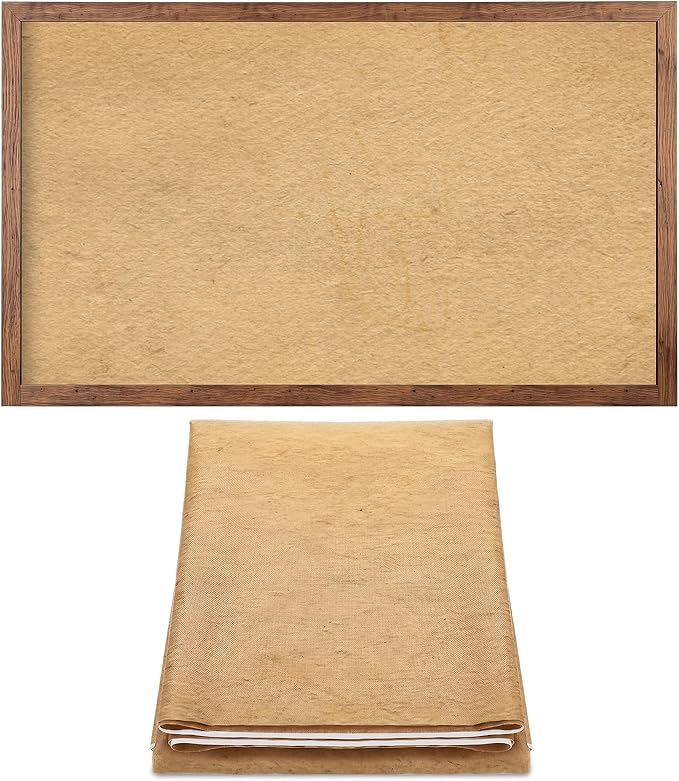 Mindsoft Bulletin Board Paper 48'' x 107'' Class Boards for Classroom Bulletin Boards Everyone is Welcome Classroom Board Decor Pillows Curtains Crafts(Parchment,1 Pc)