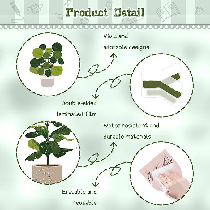 This is Your Year Bulletin Board Set Plant Motivational Classroom Decoration Inspirational Welcome Back to School Bulletin Board Cutouts for School Office Chalkboard Wall Door Decor Supply