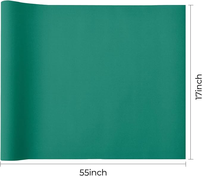 Dark Green Fabric Book Cover, 17x55", "Cloth Book Binding Supplies
