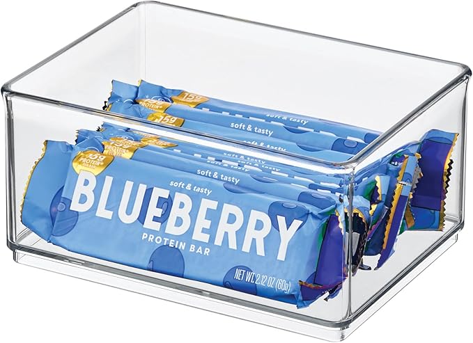 The Home Edit by iDesign Medium Shallow Organizer Bin - Clear