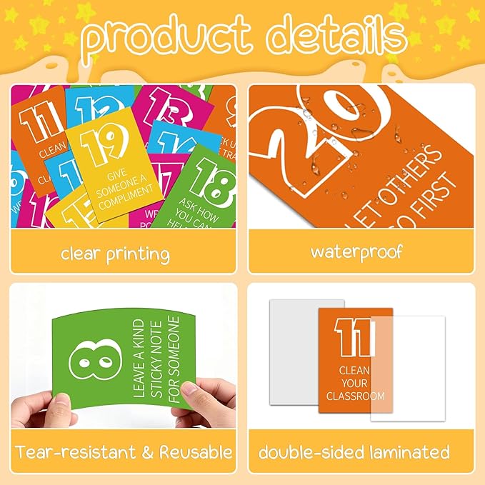 Count Down with Kindness Bulletin Board Set Colorful Countdown Bulletin Board End of The Year Countdown Paper Cutouts Schools Out Kindness Classroom Decor for Home School Classroom Office Door Wall