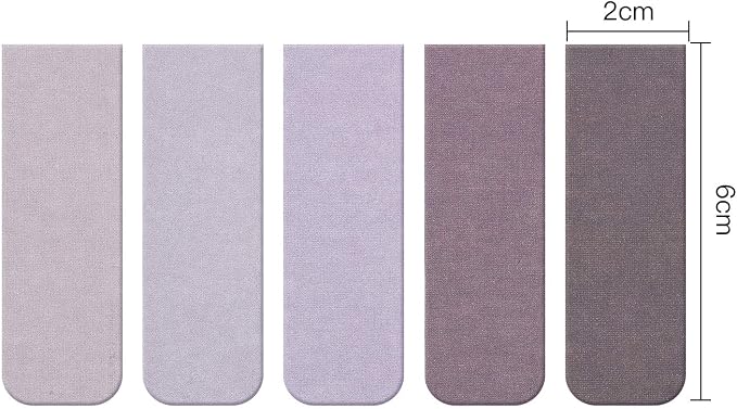 Chinco 10 Pieces Magnetic Bookmarks Clips Magnet Page Markers Assorted Book Markers Set for Women Reading Gifts(Classic)