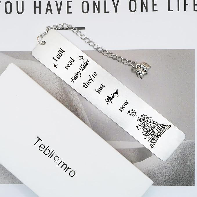 Funny Bookmark Gifts for Spicy Fairytale Book Lovers Gifts for Women Bookish Birthday Christmas Reading Gifts for Spicy Reader Romance Lover Bookworm Valentine Graduation for Girls Friends
