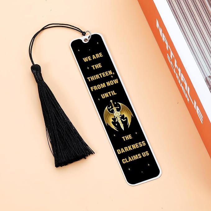 Dark Romance Merch - Book Merch for Reading Women Men, Dark Romance Bookmarks, Inspirational Christmas Birthday Book Club Gifts for Book Lovers Bookworm Bookish Fans Readers Bookish