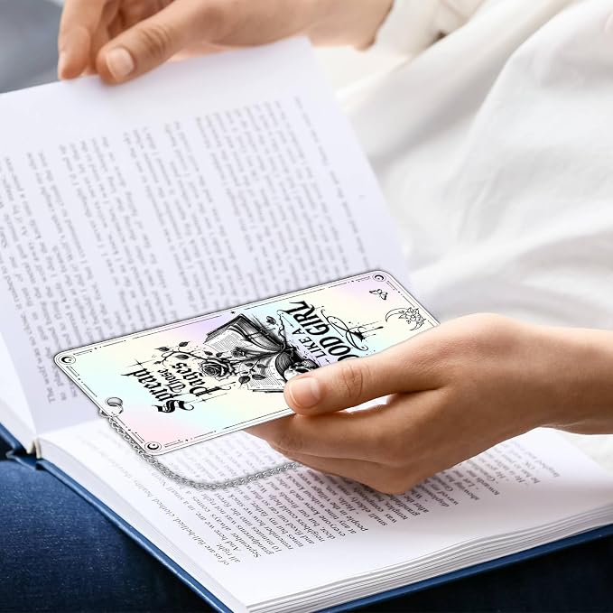 Dark Romance Merch Horror Bookmarks Book Lovers Gifts for Reading Girl Funny Bookmark for Women Girlfriend Book Marks for Reading Women Girls Birthday Anniversary Valentines Day Gift for Her Good Girl